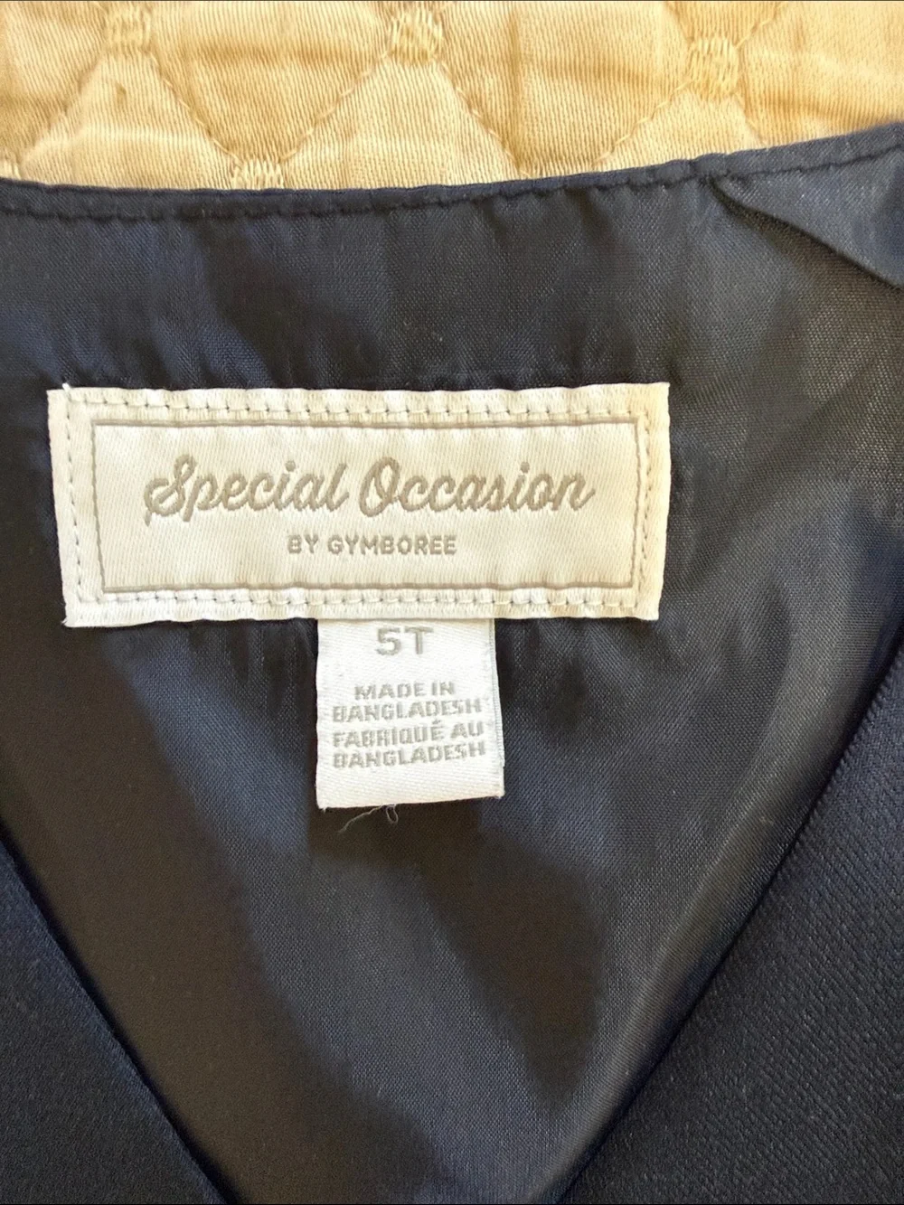 Gymboree Navy Special Occasion Vest, Pants, Tie(children’s place)